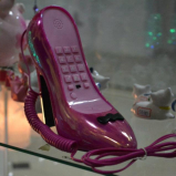 Telefone em Forma de Sapato